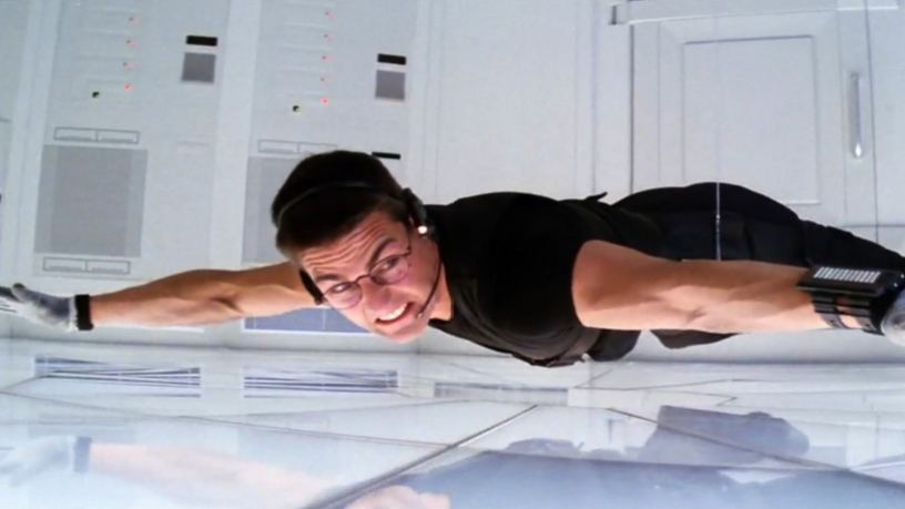 Tom Cruise stars as Ethan Hunt in MISSION: IMPOSSIBLE (1996)