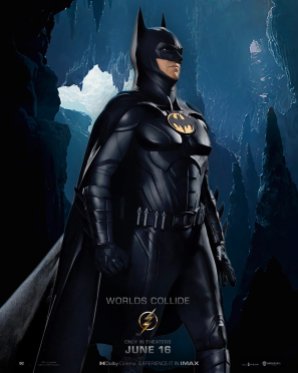 Michael Keaton returns as Batman in DC's multiverse expansion tentpole THE FLASH (2023)