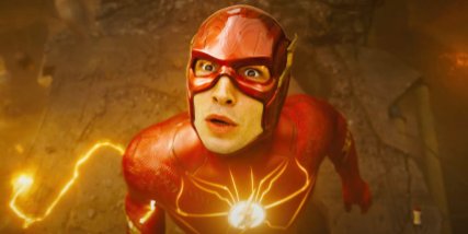 Ezra Miller stars in the title role of DC's multiverse expansion tentpole THE FLASH (2023)